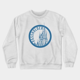 Passholder Magic Castle Blue Crewneck Sweatshirt